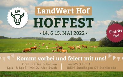 Einladung zum Hoffest auf dem Landwert Hof vom 14.-15.05.
